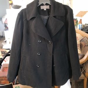 Pea coat, soft and comfortable